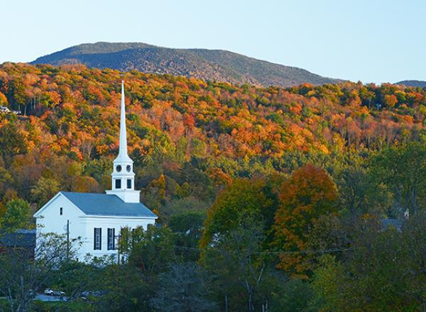 Church in northern New England